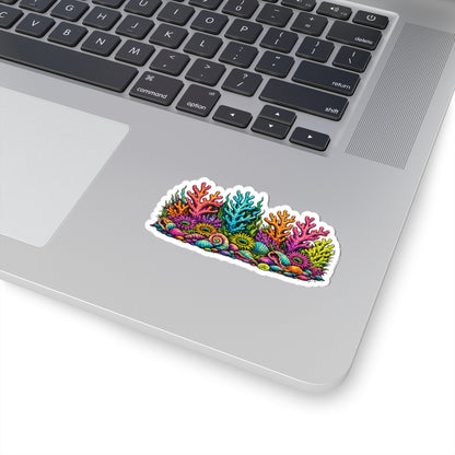 Sticker, Kiss-Cut - Coral Reef