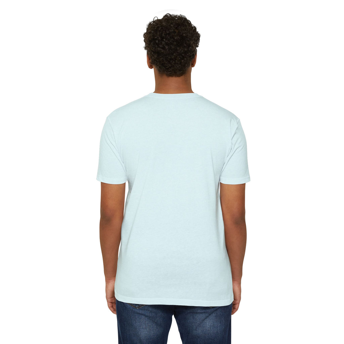 T-Shirt, Short Sleeve Boxy Crew Neck- Tiger Moon Celestial Floral