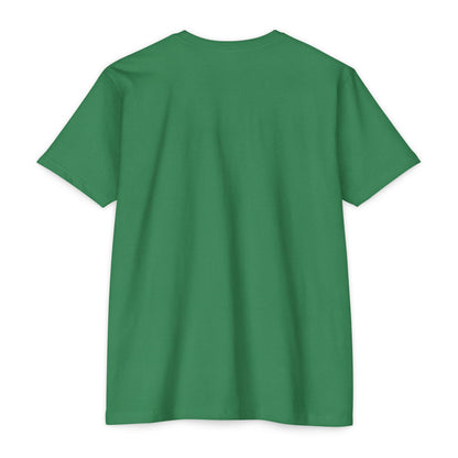 T-Shirt, Short Sleeve Boxy Crew Neck - Buddha Head Floral