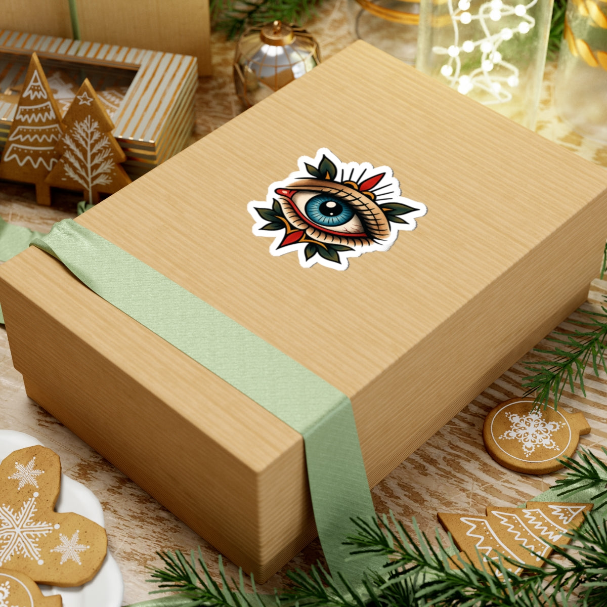 Sticker,  Kiss-Cut - Mystical All-Seeing Eye