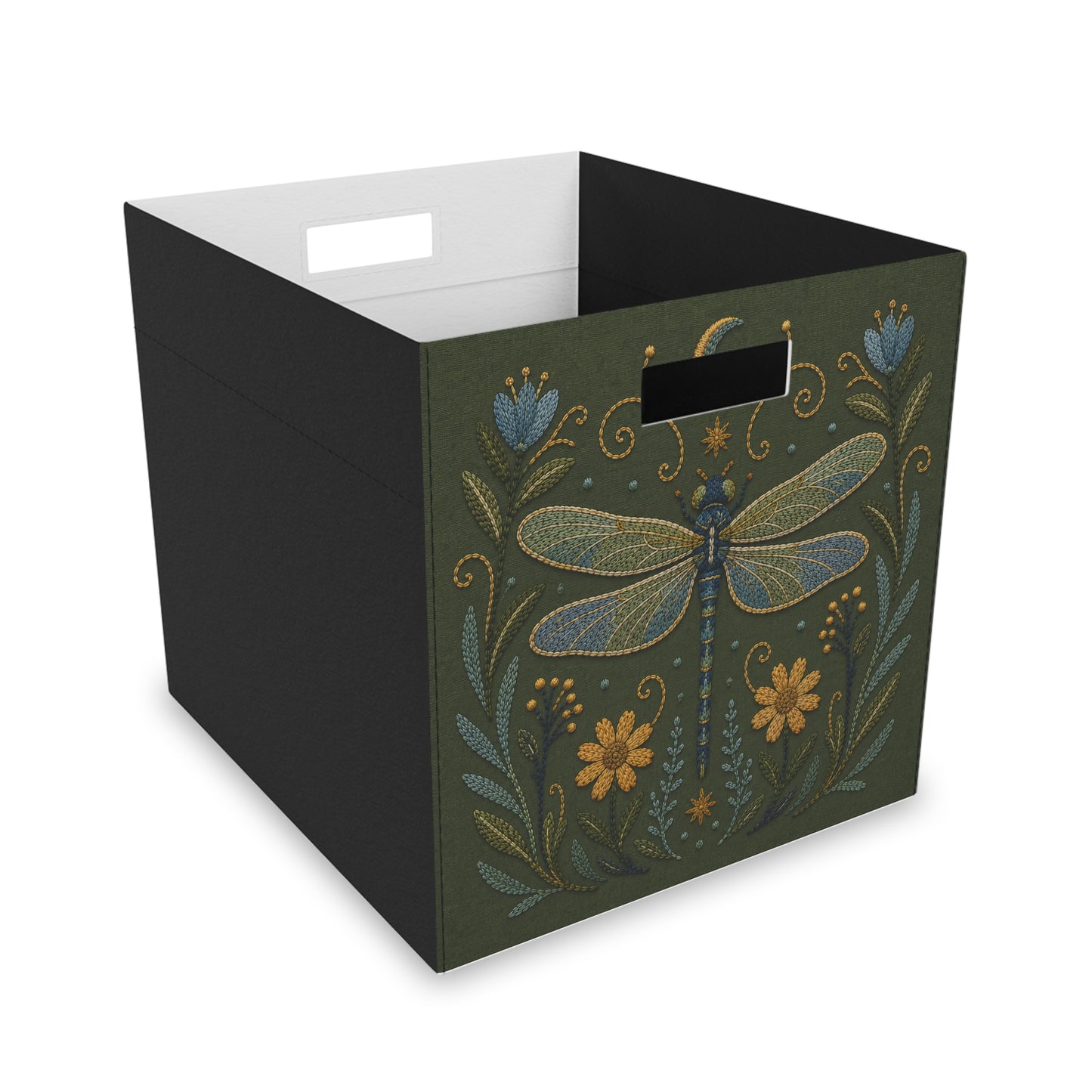 Dragonfly Felt Storage Box