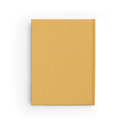 Journal Notebook, Hardcover Blank - Retro Leo Zodiac