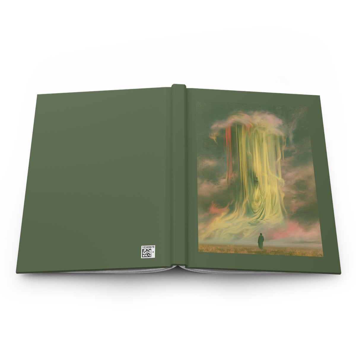 Journal Notebook, Hardcover Lined - Visions in the Mist
