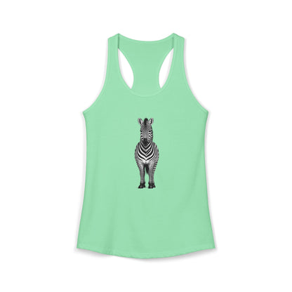 Zebra Racerback Tank Top
