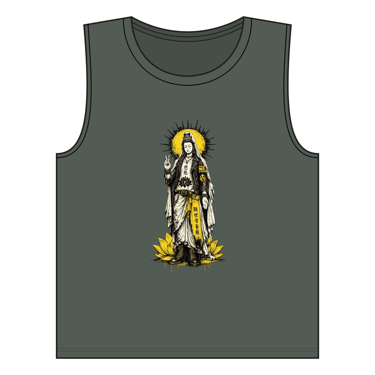 Quan Yin - Punk Compassion Tank Top