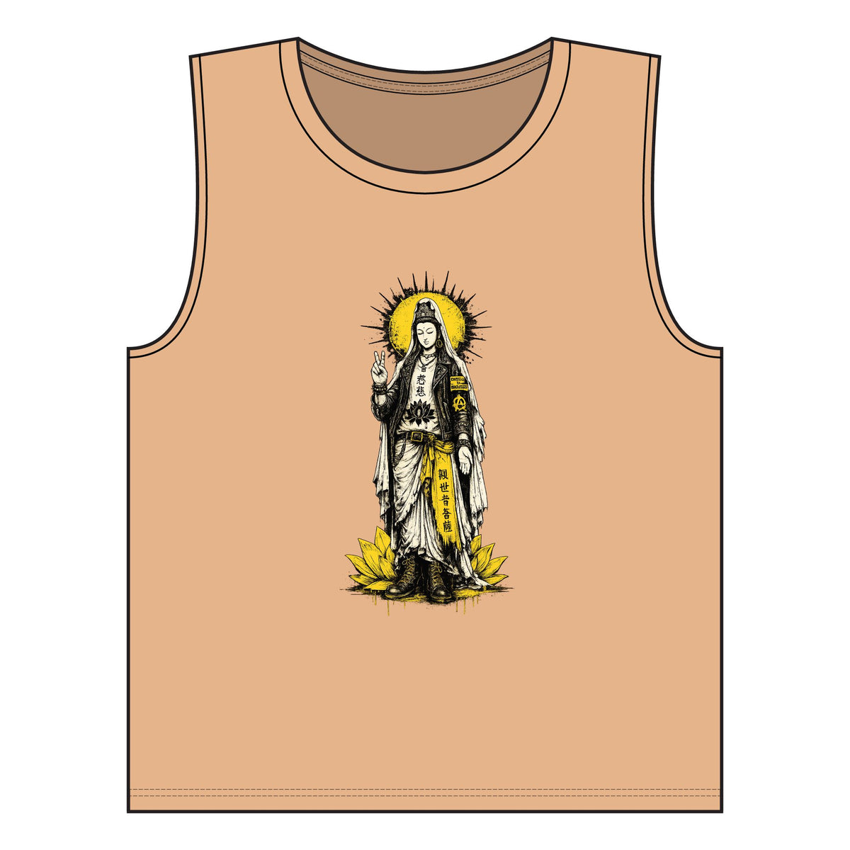 Quan Yin - Punk Compassion Tank Top