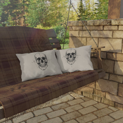 Pillow, Outdoor/Garden - Decorative Gothic Skull