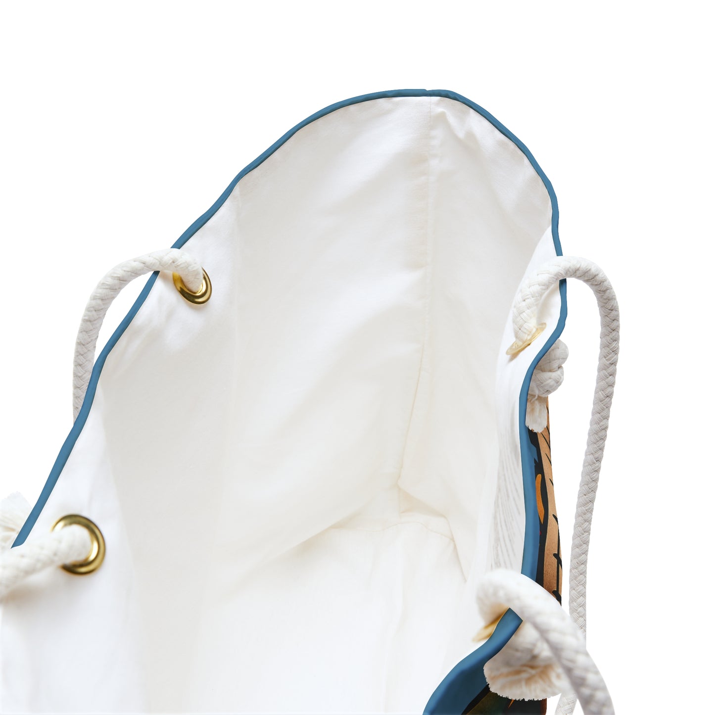 Weekender Bag — Blue Mystical All-Seeing Eye Travel Tote