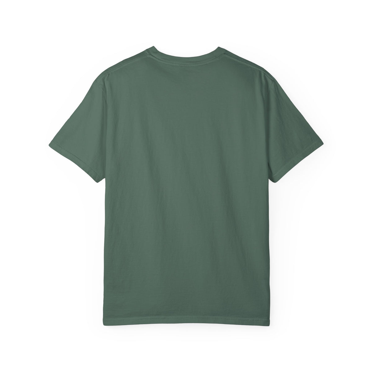 T-Shirt, Short Sleeve Boxy Crew Neck - Zebra Side View Standing