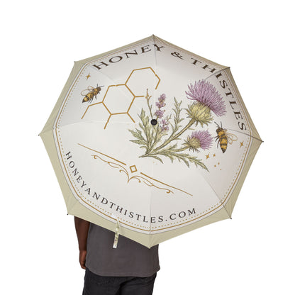 Honey & Thistles Foldable Umbrella