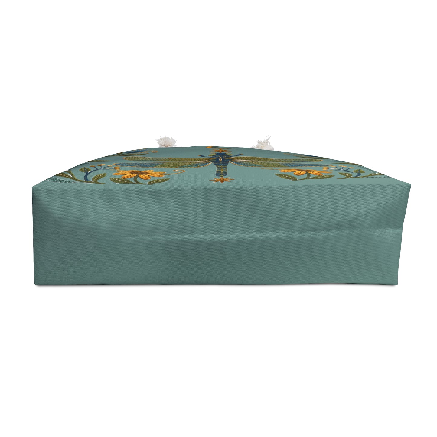 Dragonfly Embroidered Style Weekender Bag — Boho Floral Travel Tote