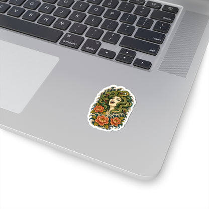 Sticker,  Kiss-Cut - Medusa Snake Head