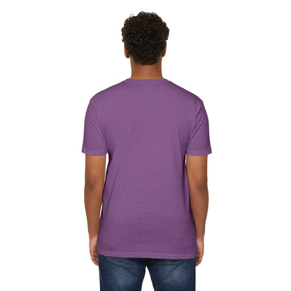 T‑Shirt, Short Sleeve Boxy Crew Neck - Rainbow Planet Cosmic Space