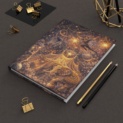 Celestial Circus Hardcover Lined Journal