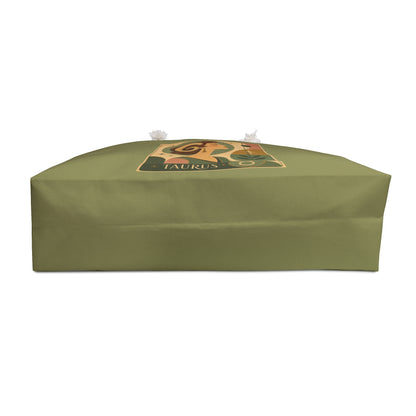 Tote, Weekender Travel Bag - Retro Taurus Zodiac