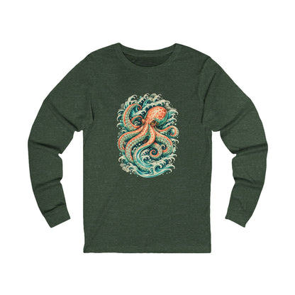 Octopus Pastel Long Sleeve T-Shirt