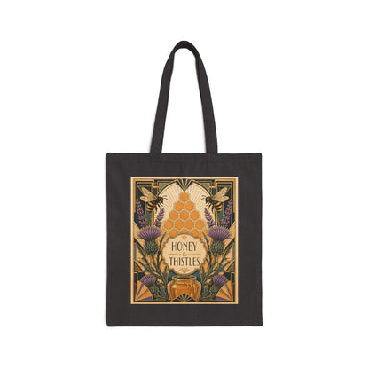 Honey & Thistles a la Gatsby Canvas Tote Bag