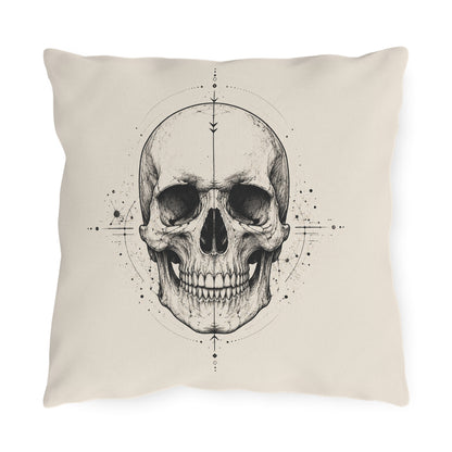 Pillow, Outdoor/Garden - Decorative Gothic Skull