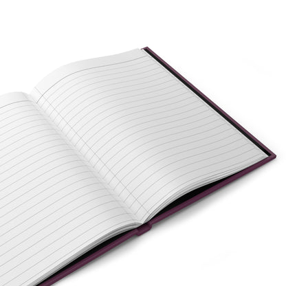 Journal Notebook, Hardcover Lined - "Let it Go" Buddha