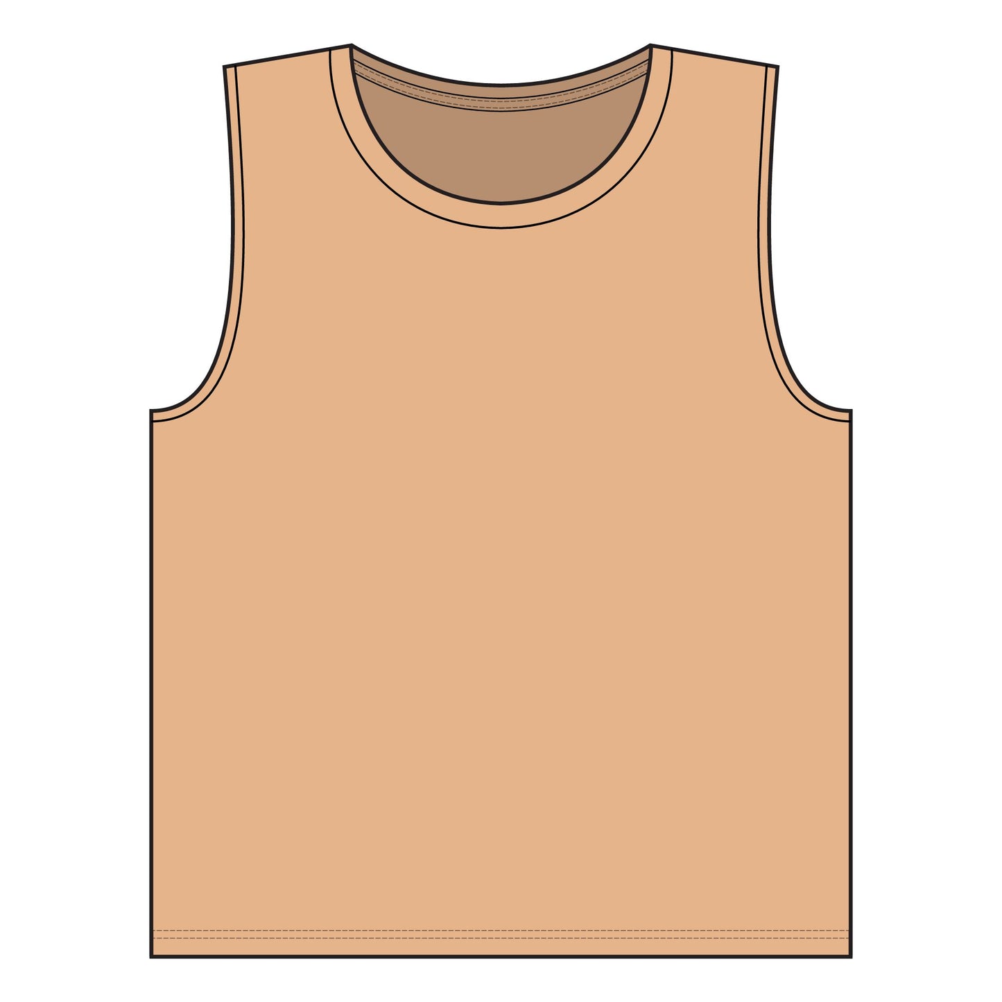Zebra Muscle Tank