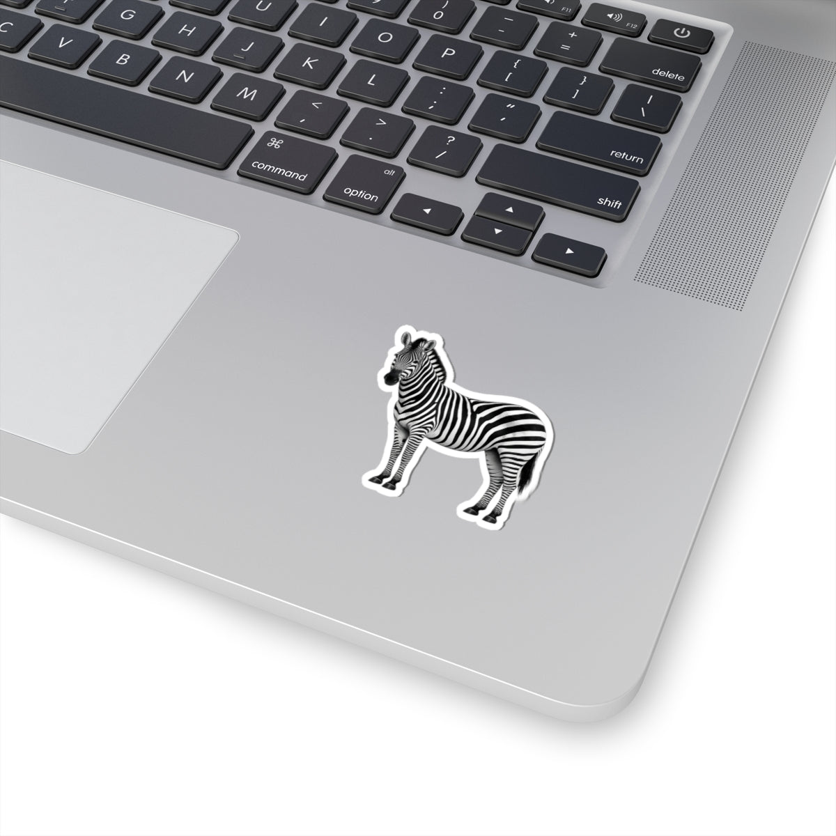 Sticker, Kiss-Cut - Zebra Standing Side View