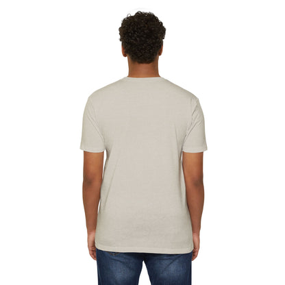 T-Shirt, Short Sleeve Boxy Crew Neck - Moth & Botanicals Hexagon Vintage Nature Illustration