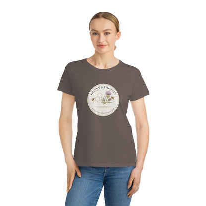 Honey & Thistles Floral Logo T-Shirt