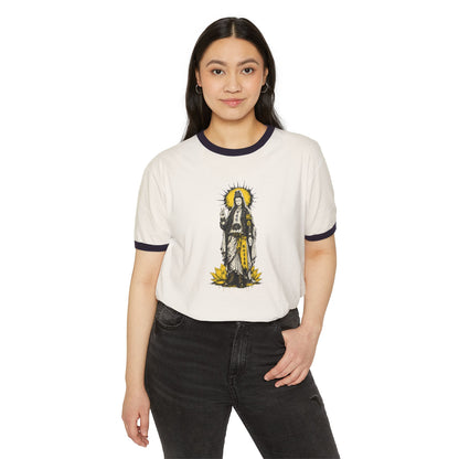 Punk Quan Yin Ringer T-Shirt