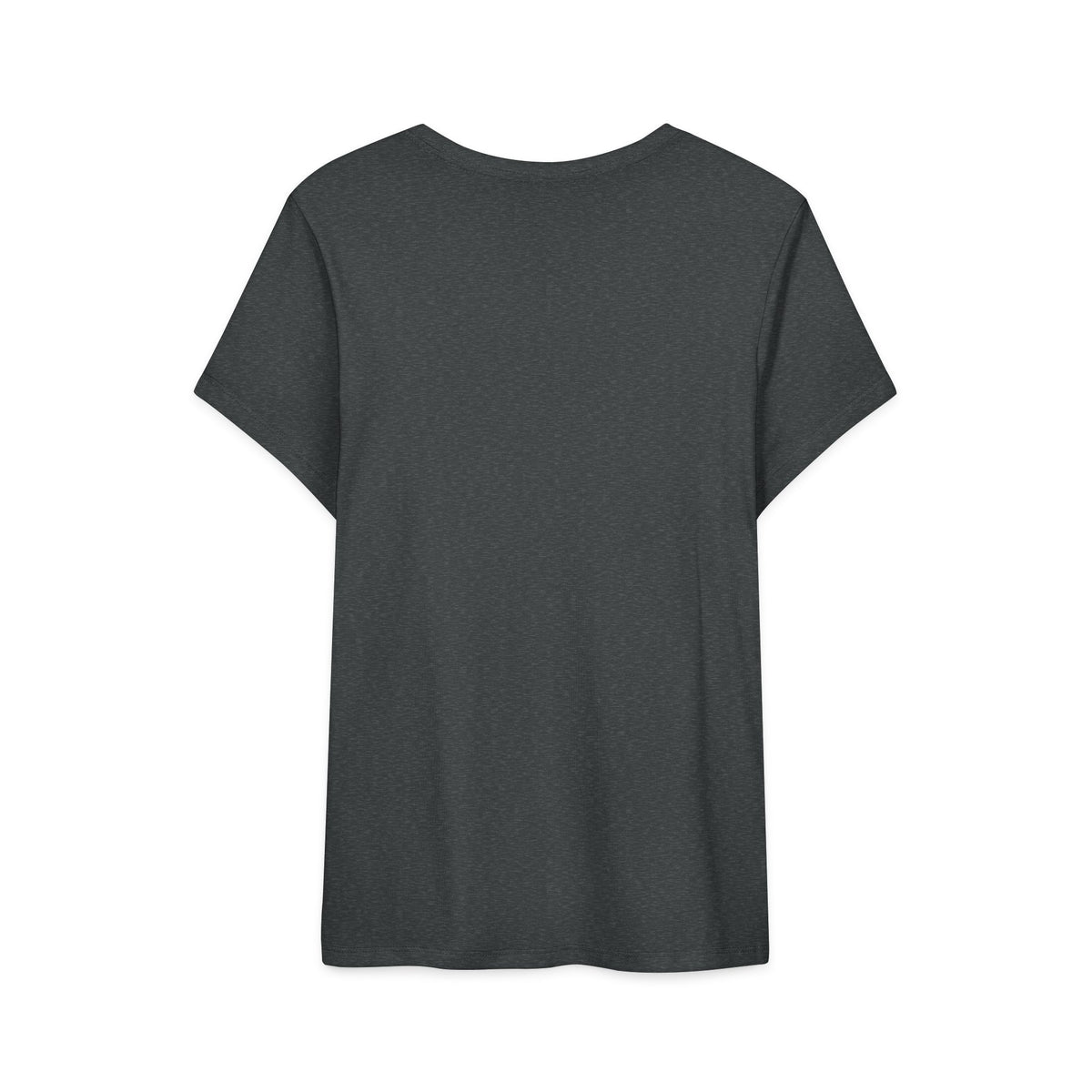 T-Shirt, Short Sleeve Wide Neck Relaxed Fit - Floral Dragonfly & Moon