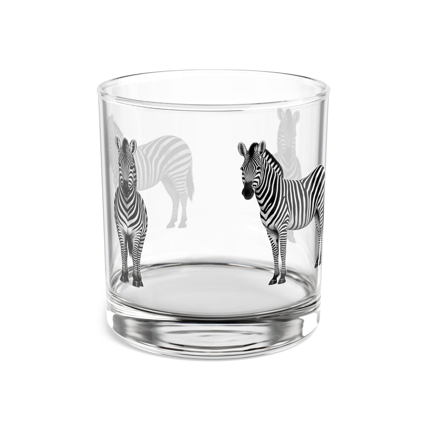 Zebra Rocks Glass — 10oz
