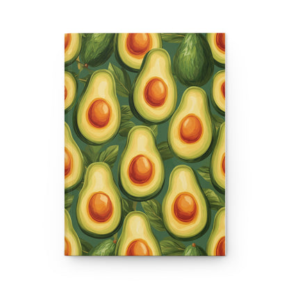 Journal Notebook, Hardcover Lined - So Many Avocados!