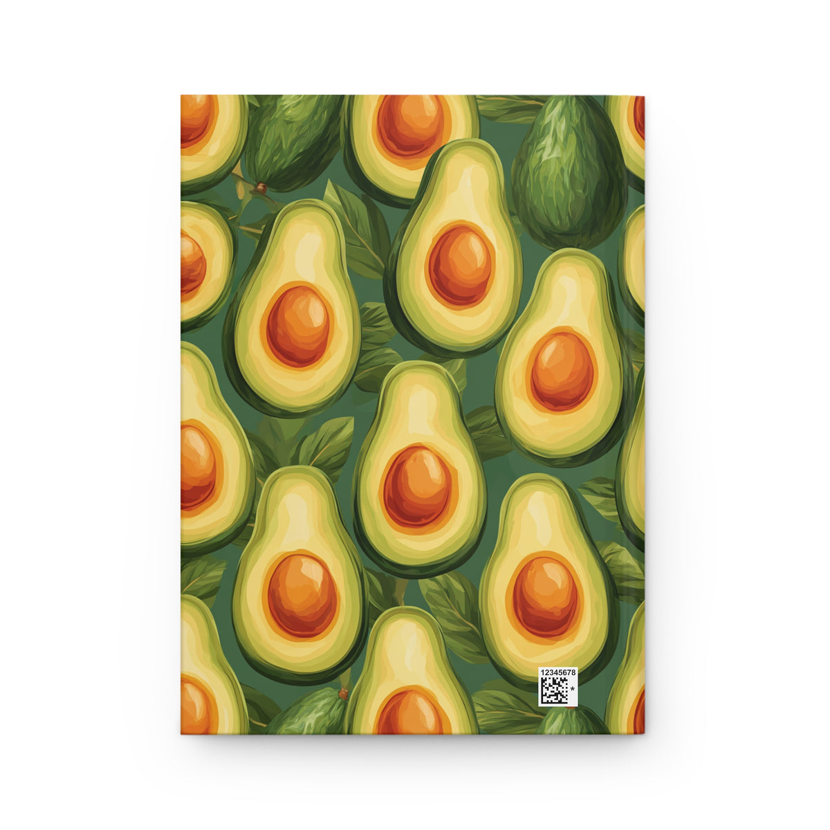 Journal Notebook, Hardcover Lined - So Many Avocados!