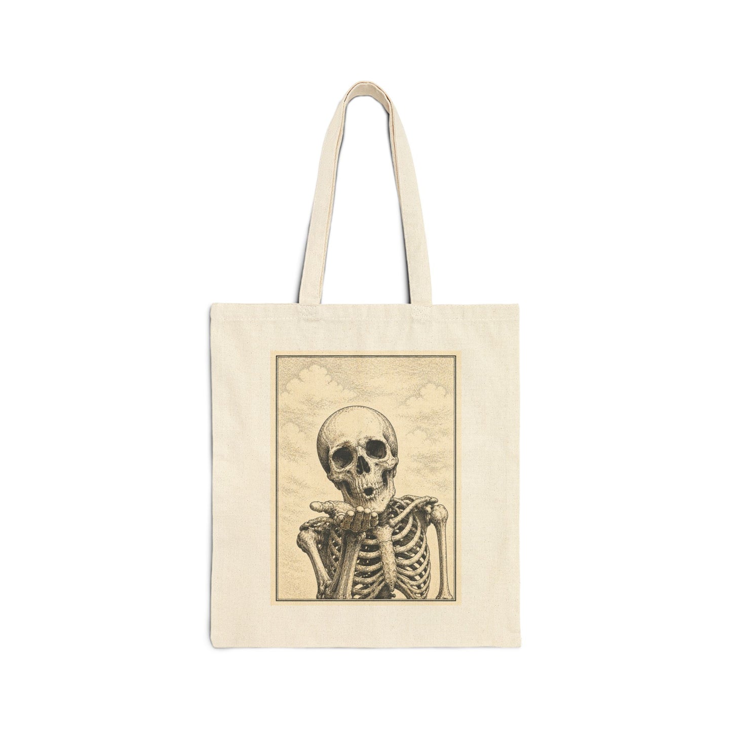 Give Us a Kiss Canvas Tote Bag