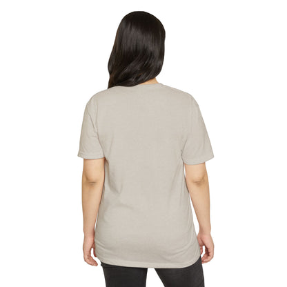 T-Shirt, Short Sleeve Boxy Crew Neck - Buddha Head Floral