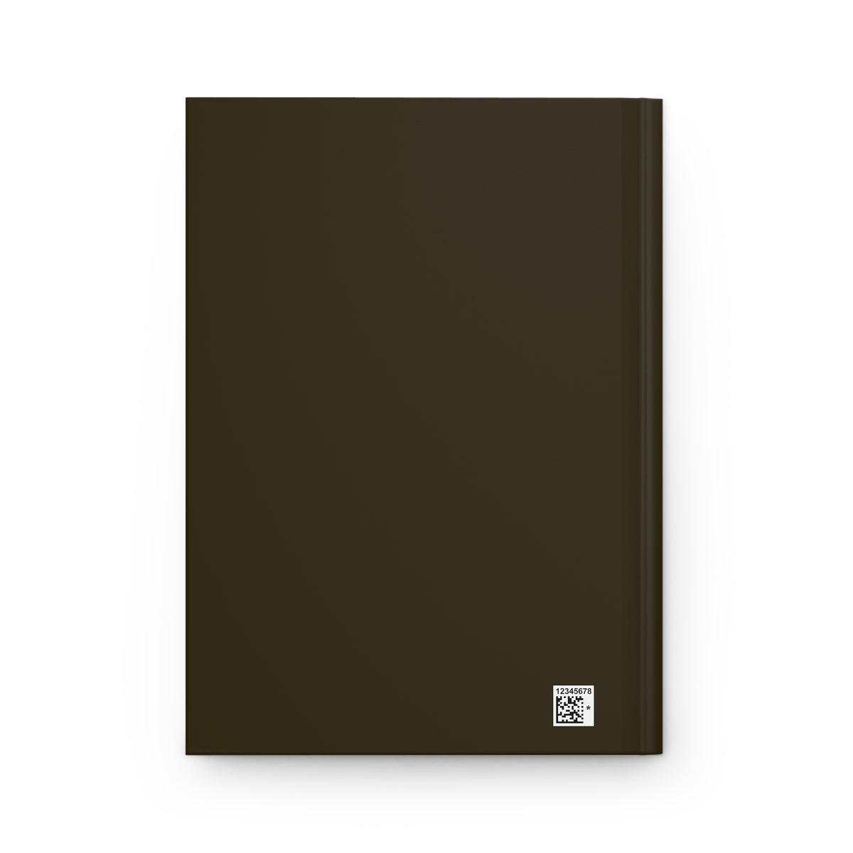 Journal Notebook, Hardcover Lined - Buddha Skull (black)