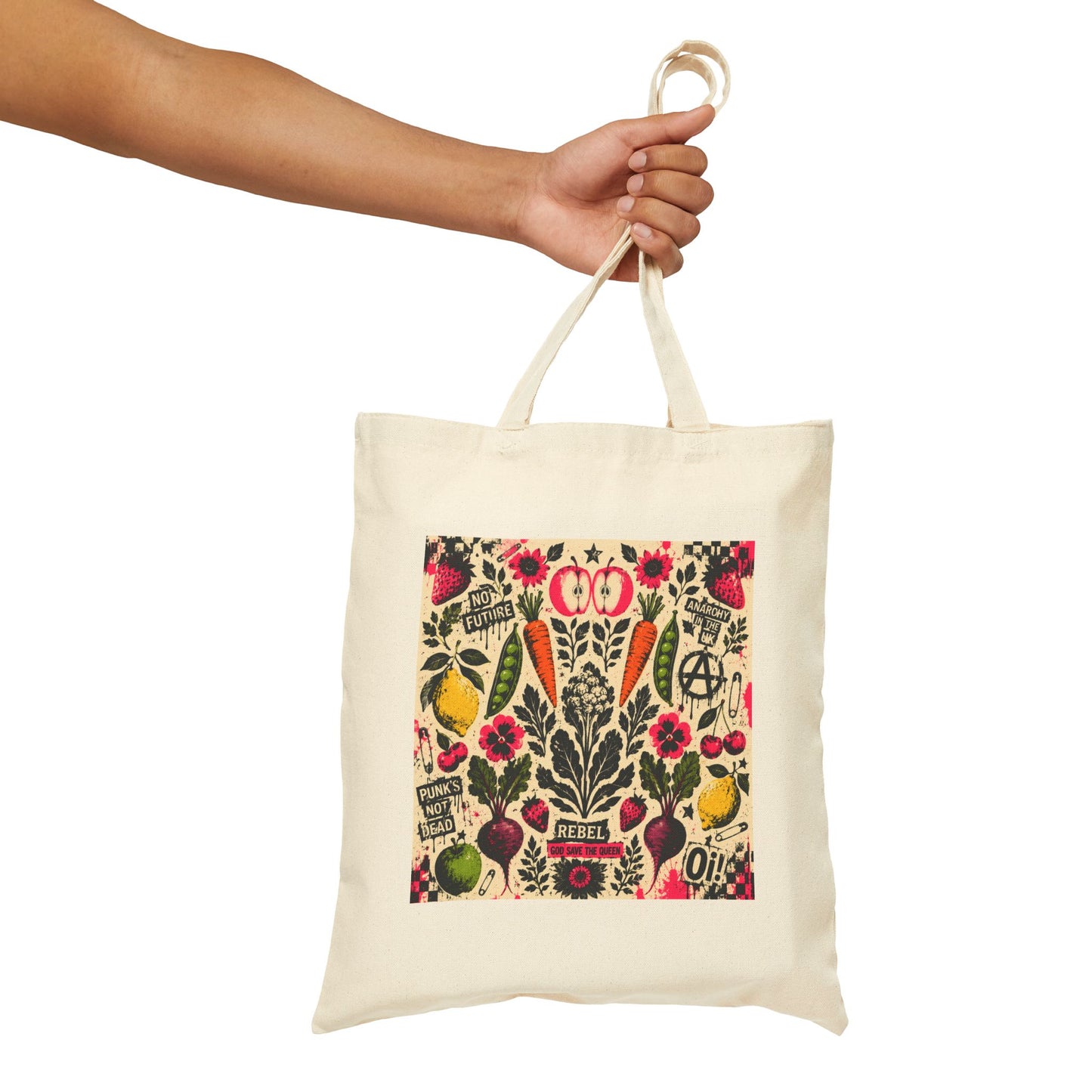 Lost in the Supermarket Canvas Tote Bag