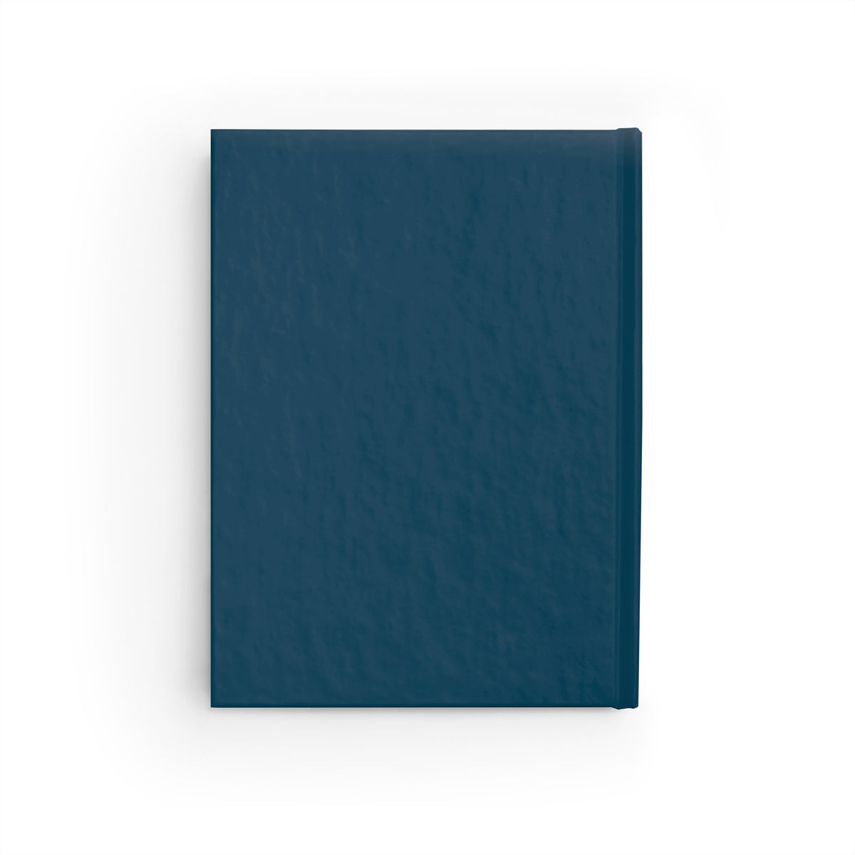 Journal Notebook, Hardcover Blank - Dragonfly & Cattail (dark teal)