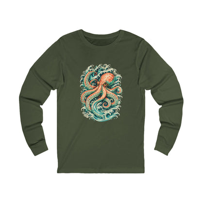 Octopus Pastel Long Sleeve T-Shirt