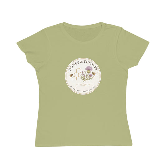 Honey & Thistles Floral Logo T-Shirt