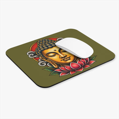 Mouse Pad - Buddha & Lotus