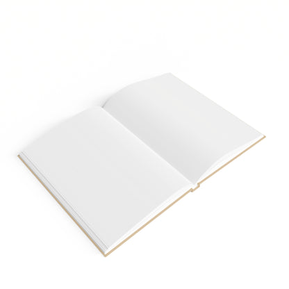 Journal Notebook, Hardback Blank - Honey & Thistles Vintage Botanical Bee