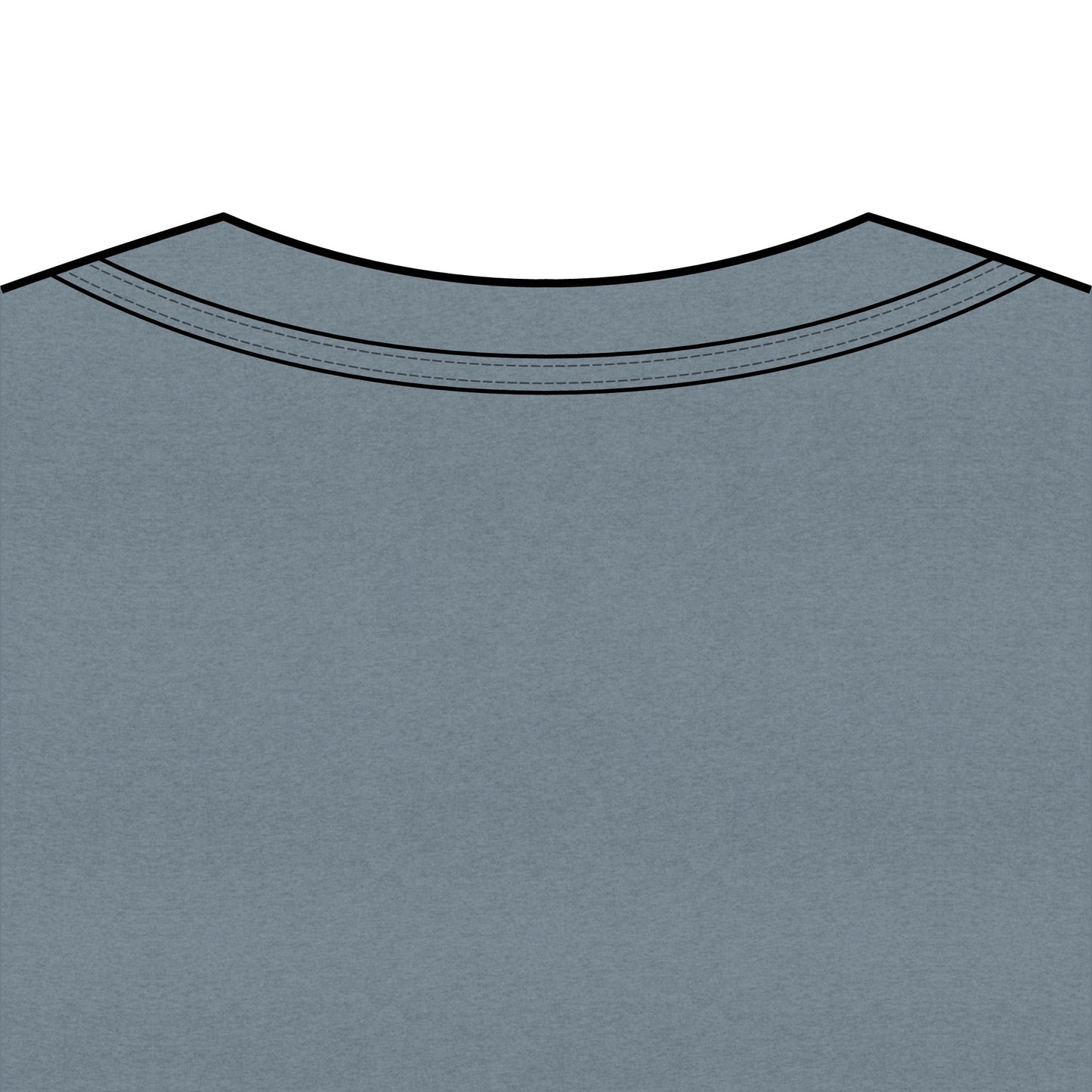 Morel Mushroom Illustration V-Neck Tee