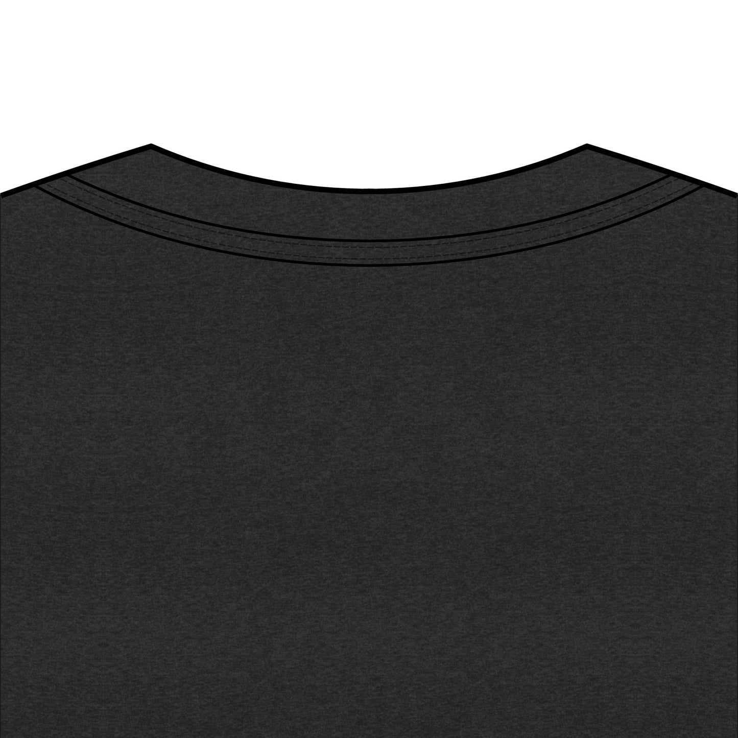 Morel Mushroom Illustration V-Neck Tee