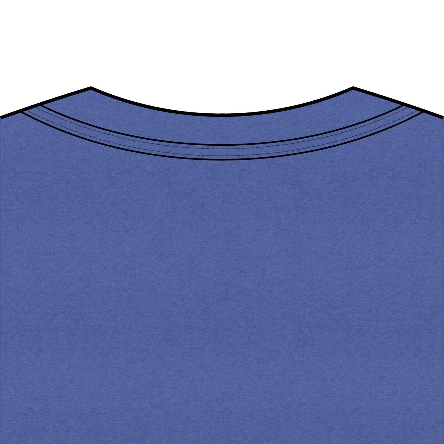 Morel Mushroom Illustration V-Neck Tee
