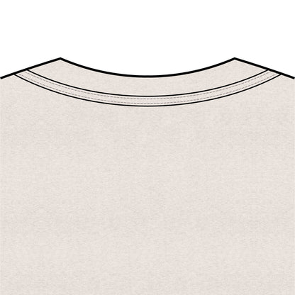 Morel Mushroom Illustration V-Neck Tee