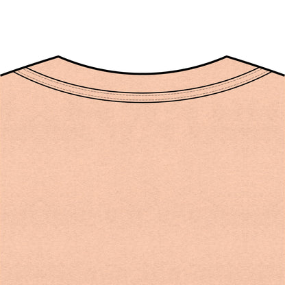 Morel Mushroom Illustration V-Neck Tee