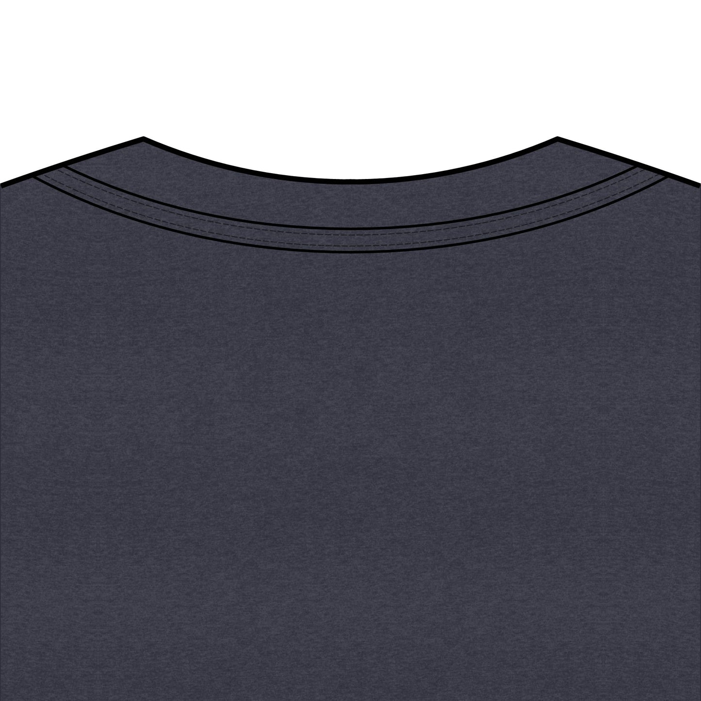 Morel Mushroom Illustration V-Neck Tee