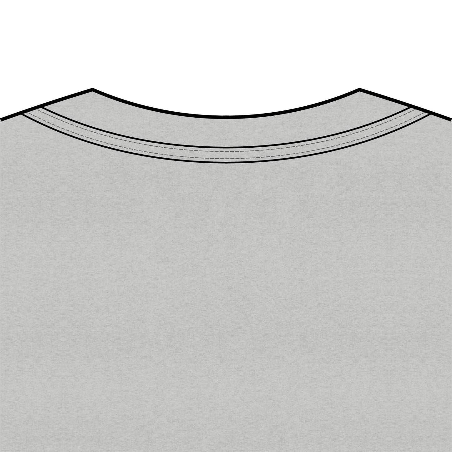 Morel Mushroom Illustration V-Neck Tee