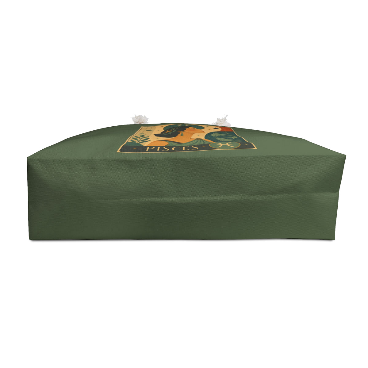 Tote, Weekender Travel Bag - Retro Pisces Zodiac